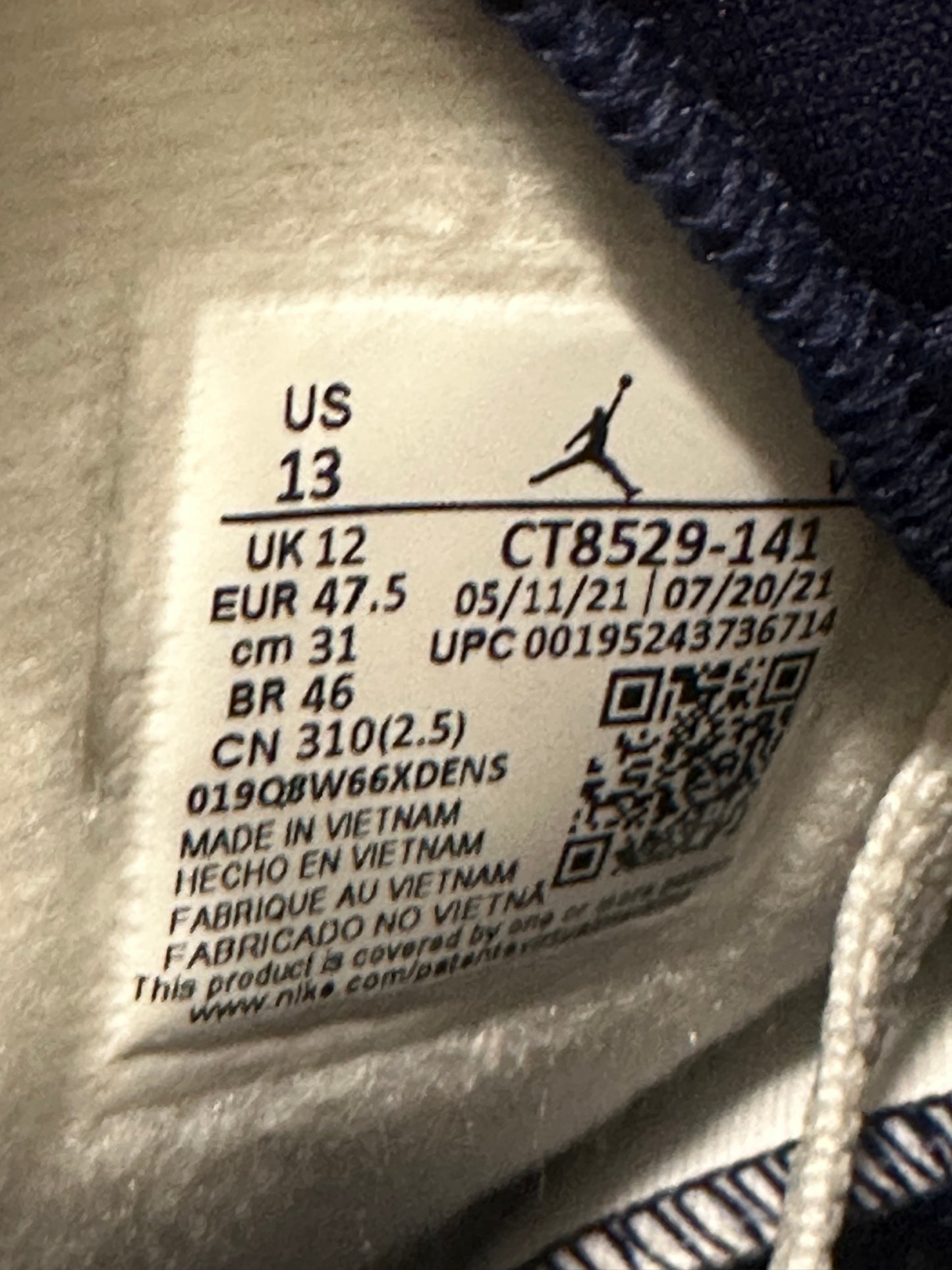 Jordan 6 Retro Midnight Navy (2022)