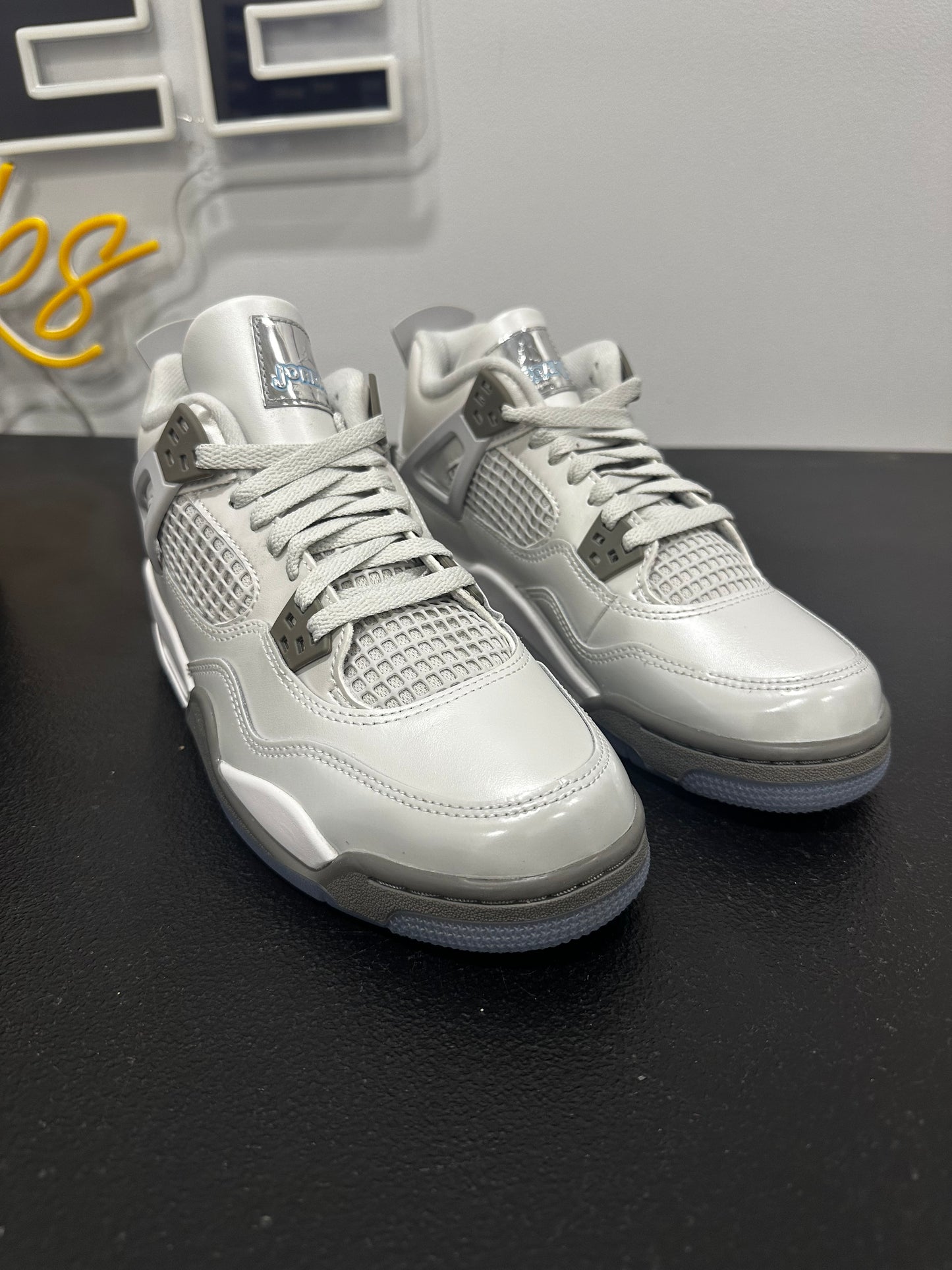 Jordan 4 Retro Photon Dust Blue Chill (GS)
