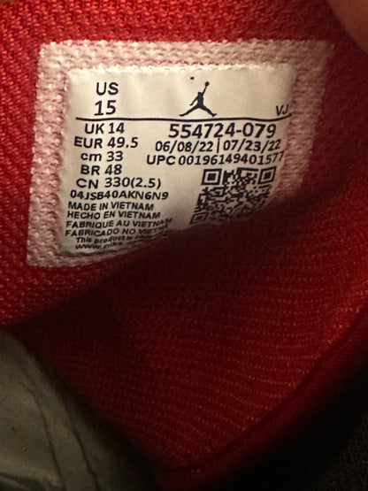 Jordan 1 Mid White Black Red (2022)