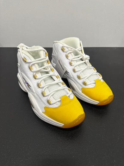Reebok Question Mid Yellow Toe