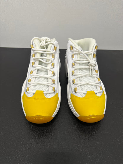 Reebok Question Mid Yellow Toe