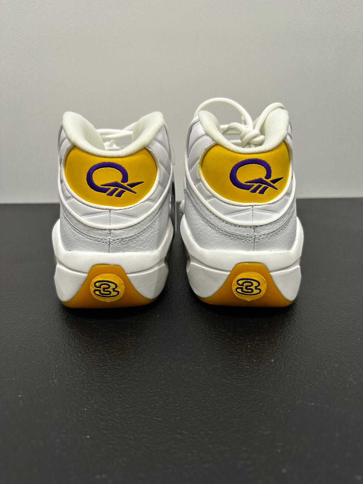 Reebok Question Mid Yellow Toe