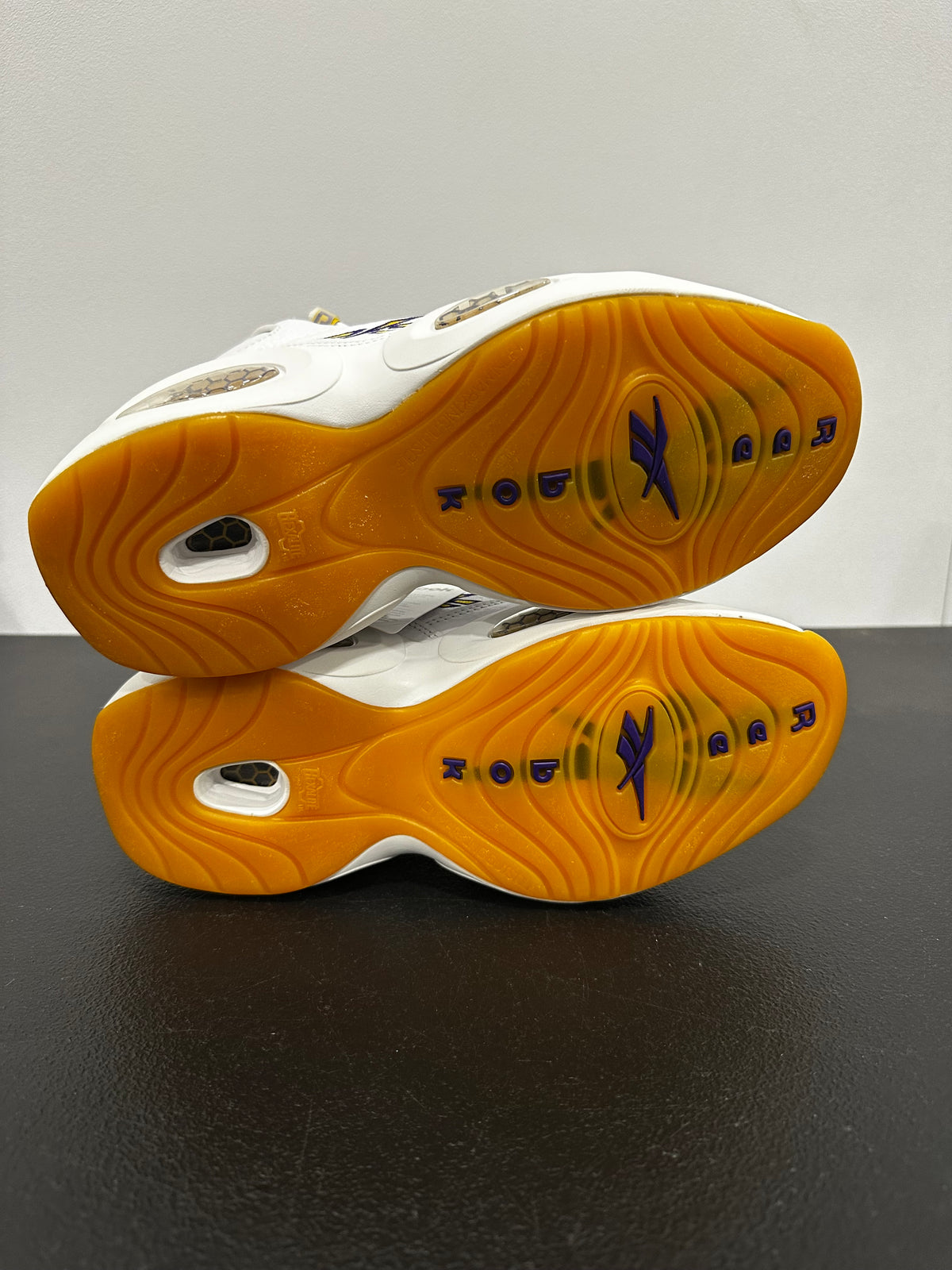 Reebok Question Mid Yellow Toe