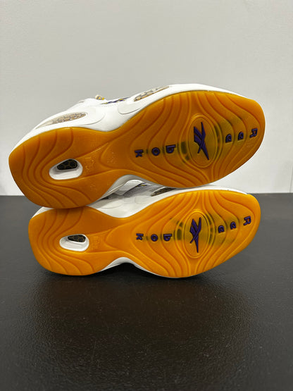 Reebok Question Mid Yellow Toe