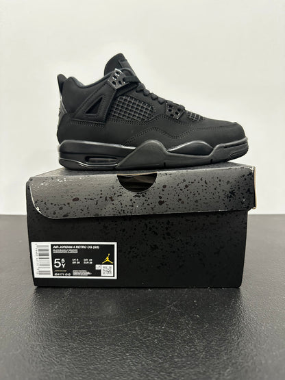 Jordan 4 Retro Black Cat (2025) (GS)