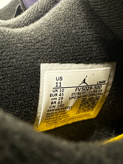 Jordan 4 Retro Lakers