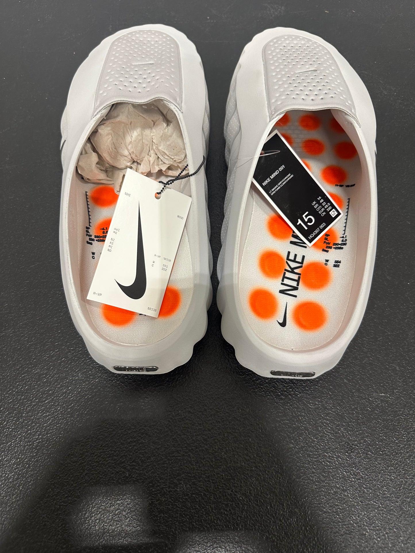 Nike Mind 001 Slide Light Smoke Grey