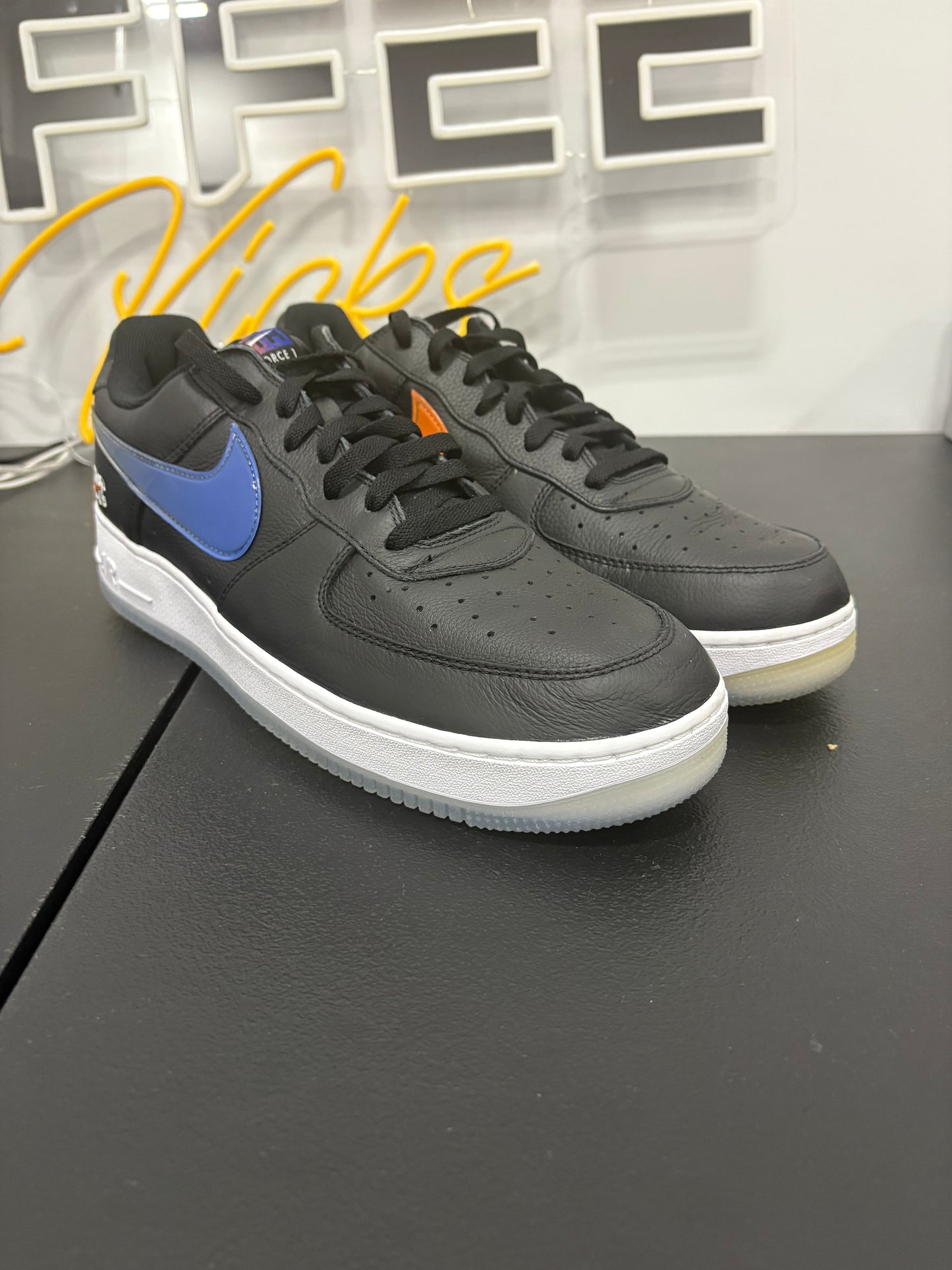 Nike Air Force 1 Low Kith Knicks Away Black