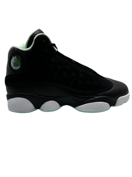 Jordan 13 Retro Black Mint Foam (GS) - Black/Mint Green