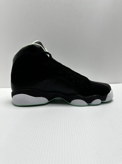 Jordan 13 Retro Black Mint Foam (GS) - Black/Mint Green