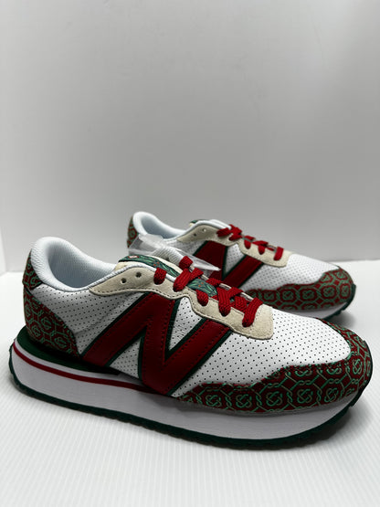 New Balance 237 Casablanca Red Monogram - White/Red/Green