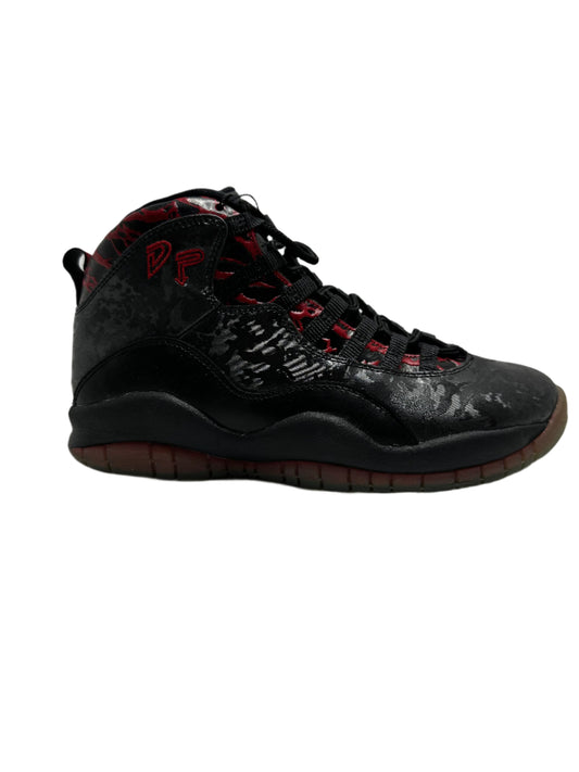 Preowned - Air Jordan 10 Retro DB GS 'Doernbecher' - Black/Camo/Red