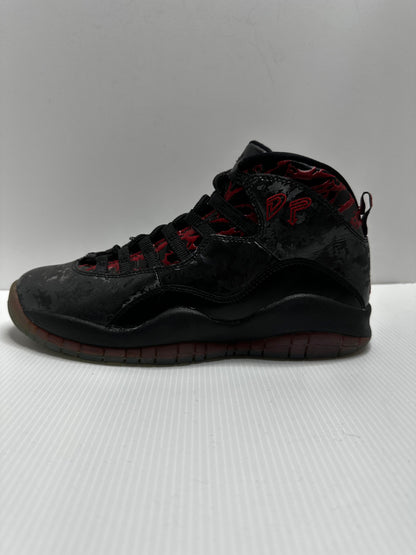 Preowned - Air Jordan 10 Retro DB GS 'Doernbecher' - Black/Camo/Red