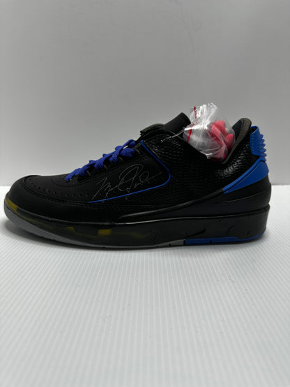 Off-White x Air Jordan 2 Retro Low SP  - Black Varsity/Royal