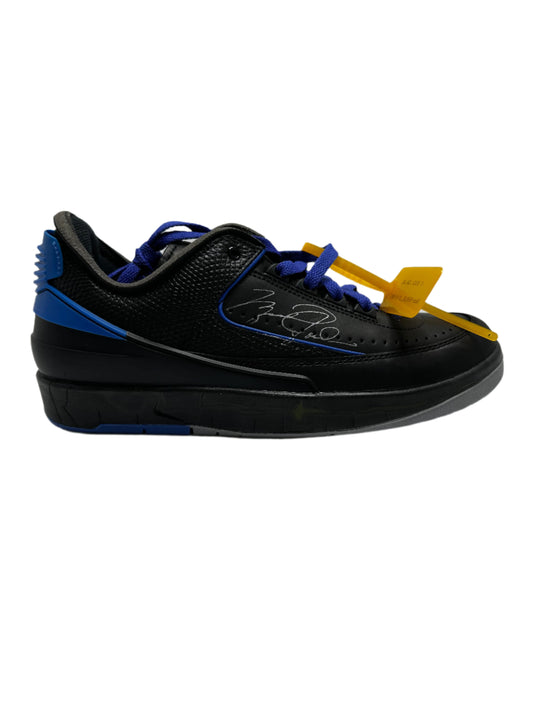 Off-White x Air Jordan 2 Retro Low SP  - Black Varsity/Royal