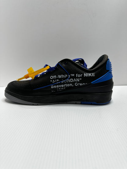 Off-White x Air Jordan 2 Retro Low SP  - Black Varsity/Royal