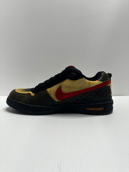 Preowned - Nike SB Paul Rodriguez Zoom Air Elite Stash -  Honey Wheat/Pimento-Deep Green
