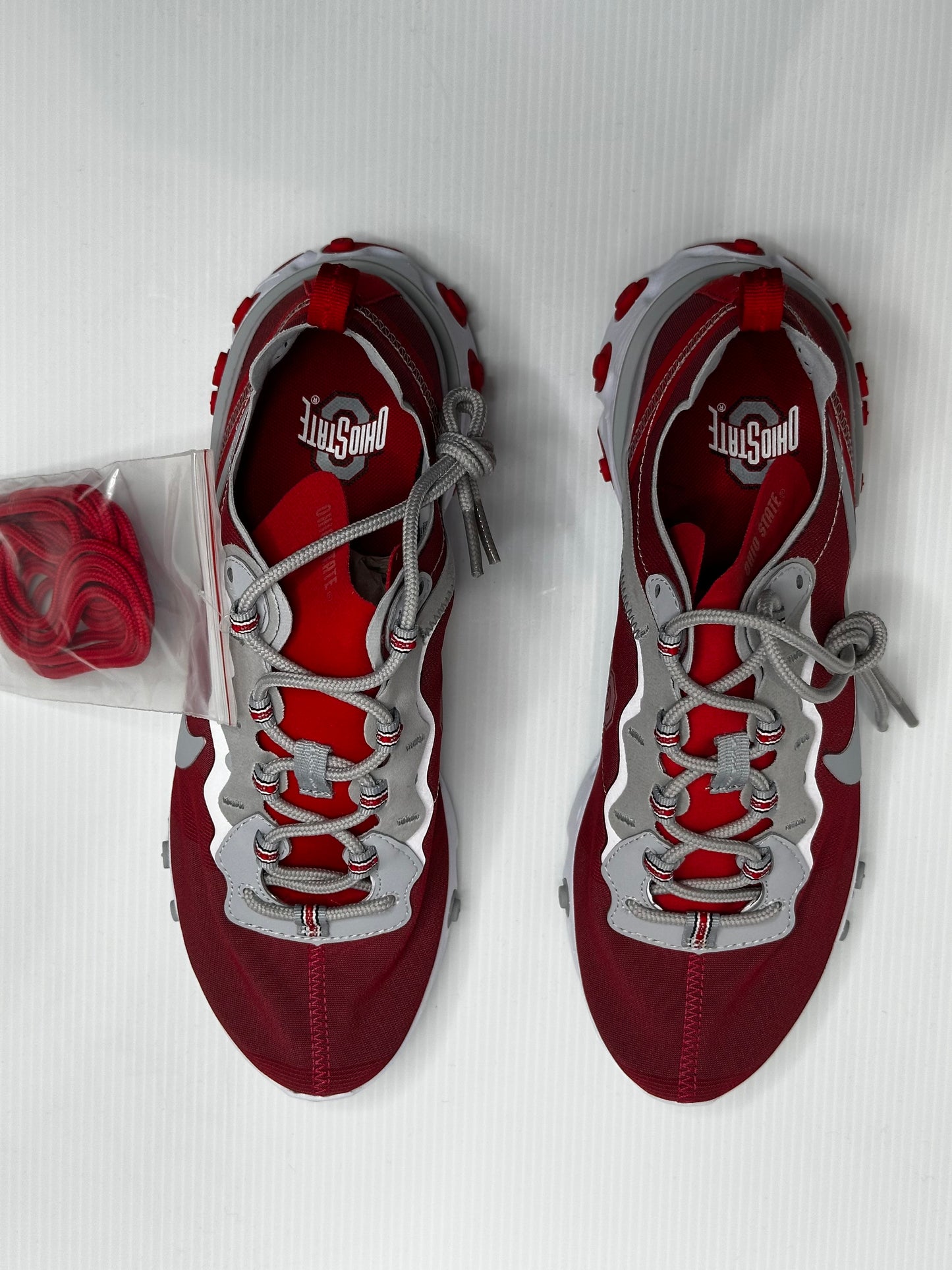 Nike React Element 55 Ohio St - University Red/White/Wolf Grey