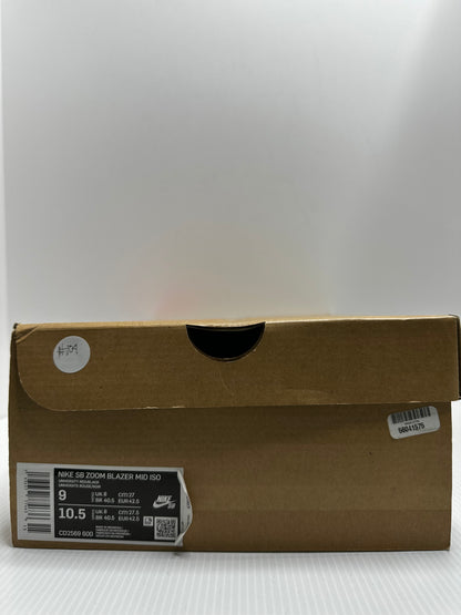 Nike SB Zoom Blazer x Kevin Bradley Mid ISO SB 'Hell' - University Red/Black