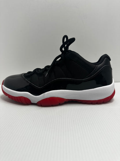 Jordan 11 Retro Low Bred (2025) - Black/Red/White