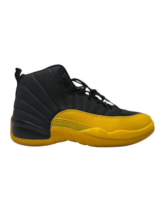 Preowned Jordan 12 Retro Black University Gold