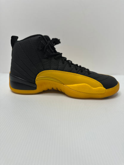 Preowned Jordan 12 Retro Black University Gold