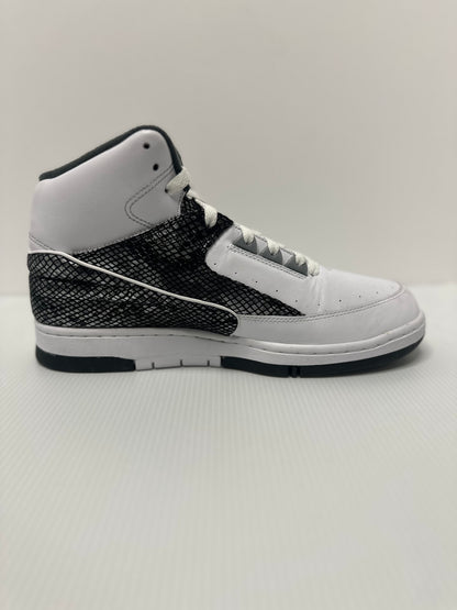 Preowned Nike Air Python White Metallic Silver