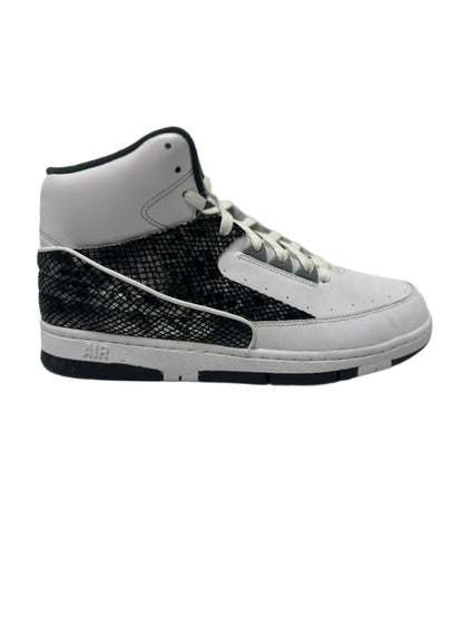 Preowned Nike Air Python White Metallic Silver