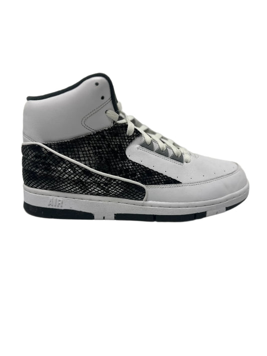 Preowned Nike Air Python White Metallic Silver
