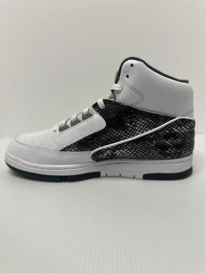Preowned Nike Air Python White Metallic Silver