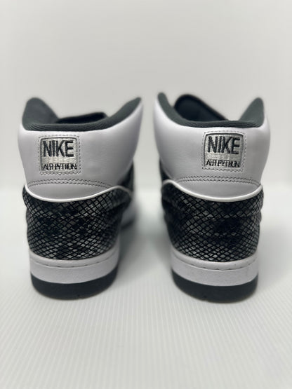 Preowned Nike Air Python White Metallic Silver