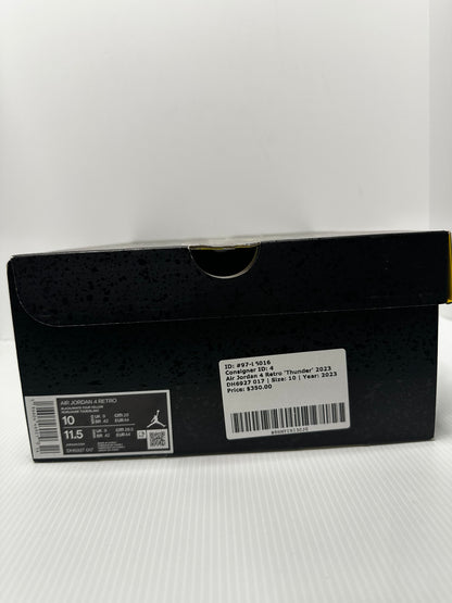Jordan 4 Retro Yellow Thunder 2023