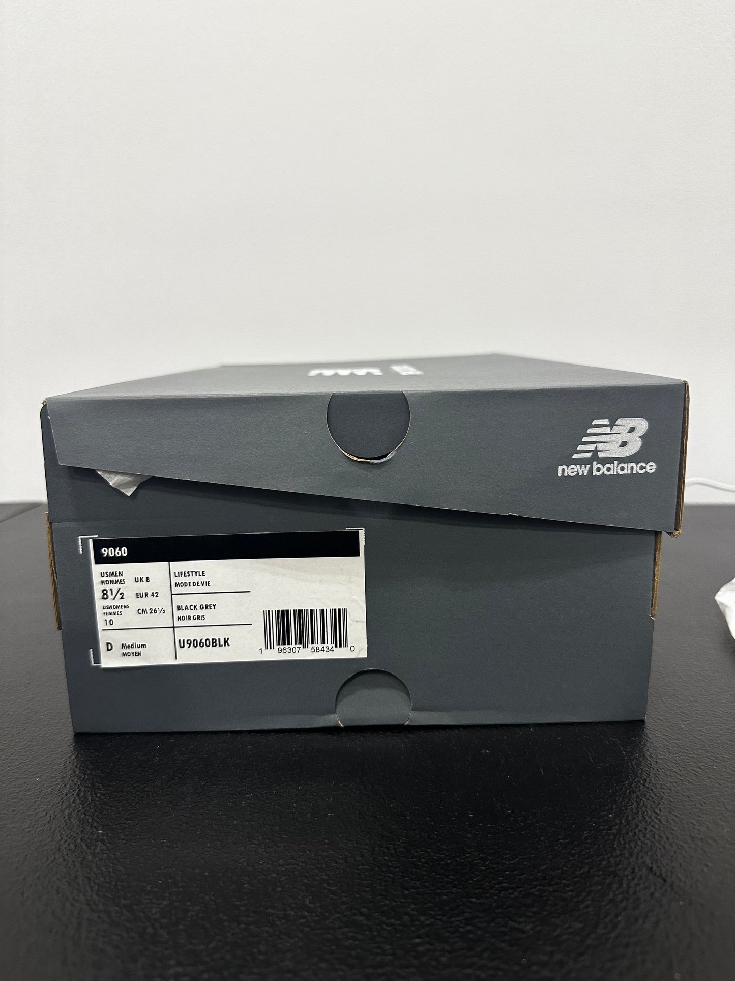 New Balance 9060 Black Castlerock Grey